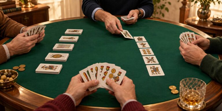 Distribuzione delle carte a tressette: a gruppi o una alla volta